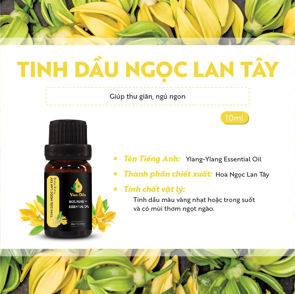 Tinh dầu xông Ngọc Lan Tây 10ml